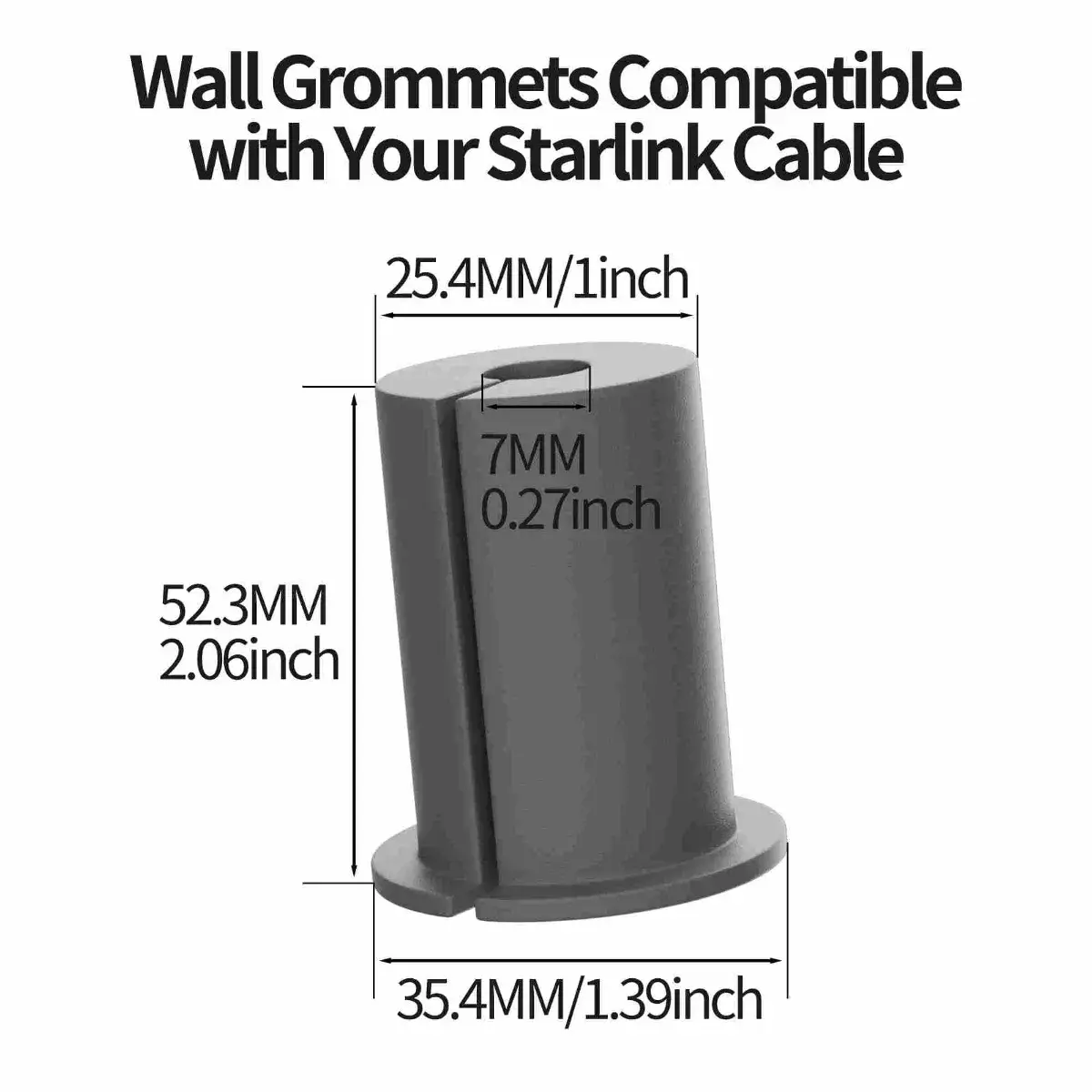 Complete Starlink wall mounting cable routing kit retail package display
